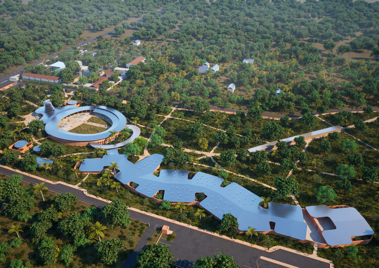 Kéré Architecture unveils design for spiritual and community center in Notsé, Togo – Image 2 of 16