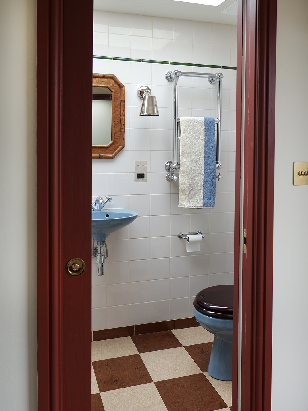 colorful bathroom fittings