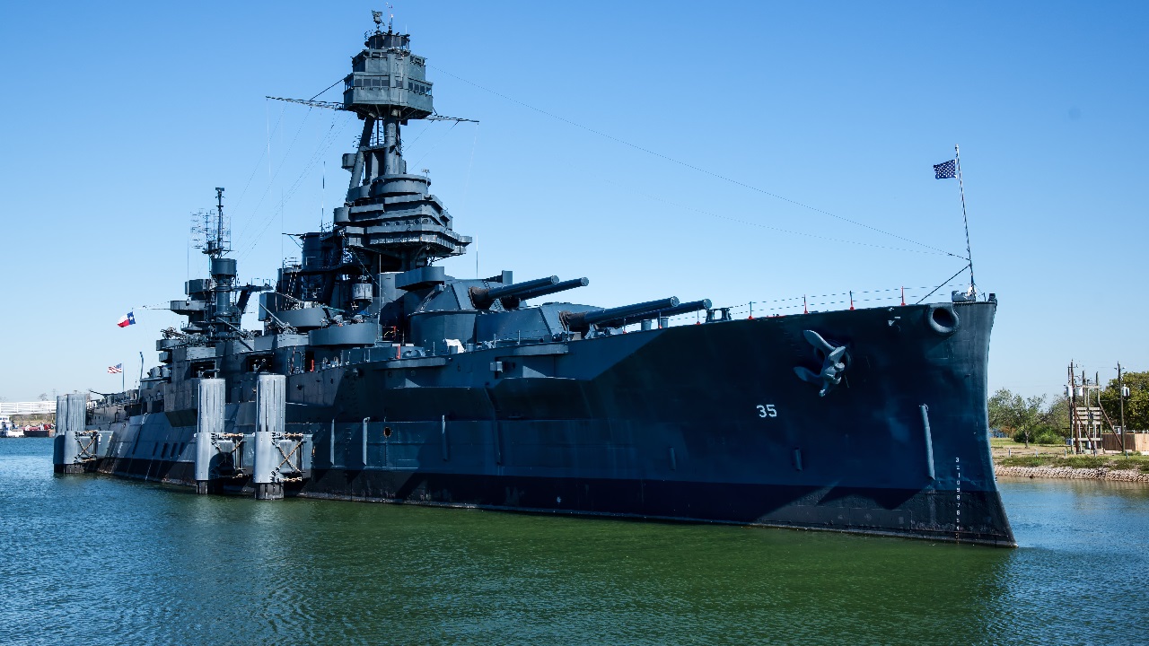 The US Navy battleship USS Texas is homeless