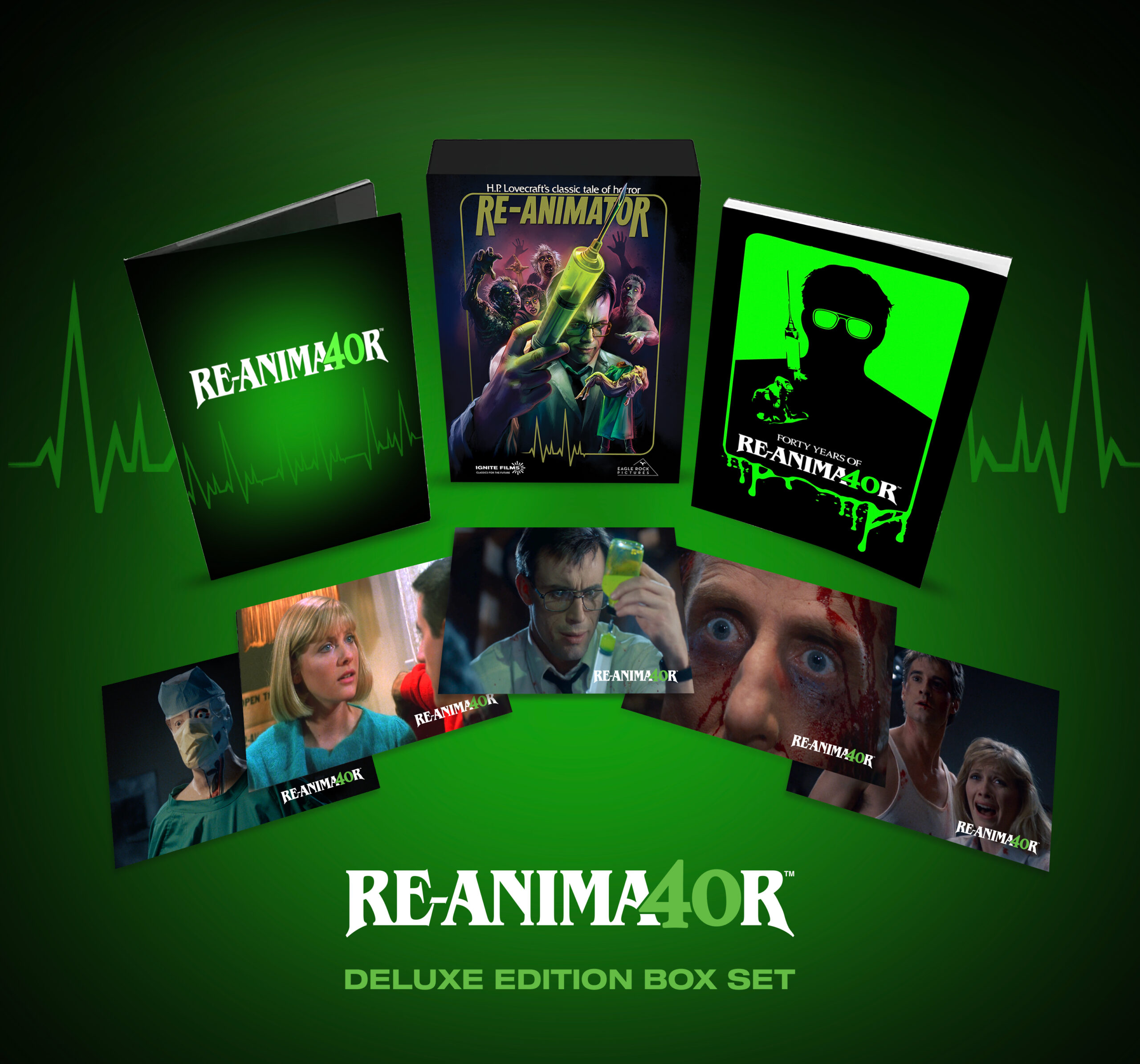 'Re-Animator' Returns With 40th Anniversary 4K Release; Four editions available! [Exclusive]