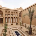 Gazorgah House / Torab Home – Exterior photography, courtyard