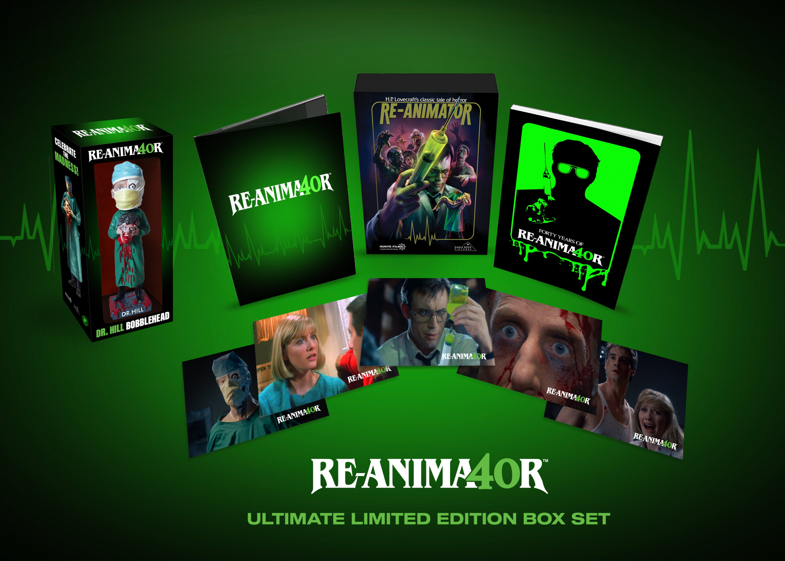 'Re-Animator' Returns With 40th Anniversary 4K Release; Four editions available! [Exclusive]