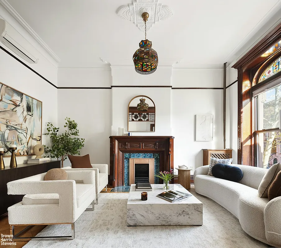 Bed Stuy Queen Anne with period details is asking $2.695 million