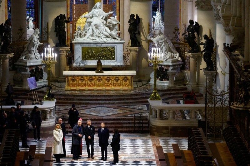 France presents the restored Notre Dame after an “impossible” restoration