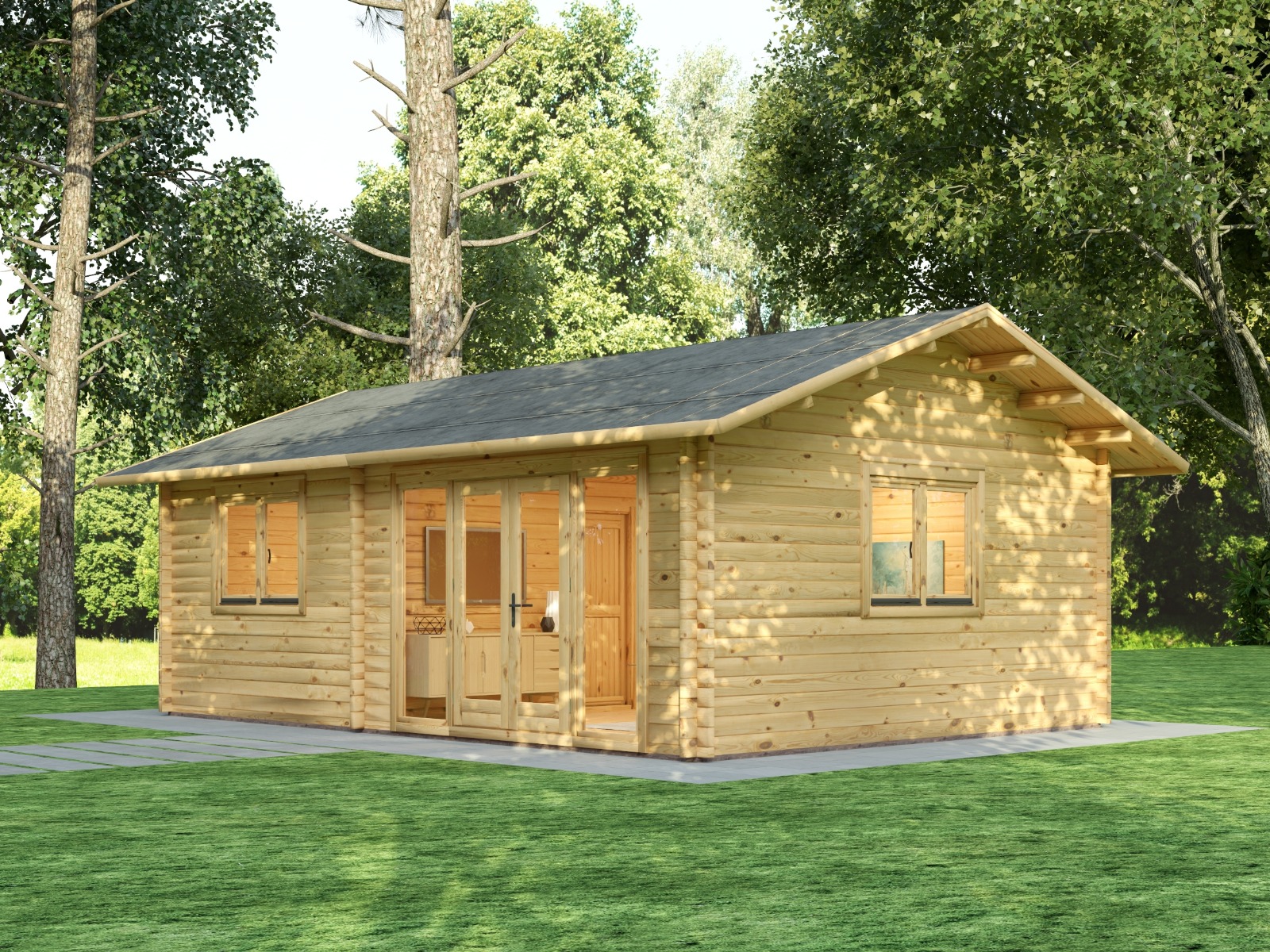 Mobile log cabins are the future of sustainability