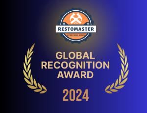 RestoMaster wins Global Recognition Award