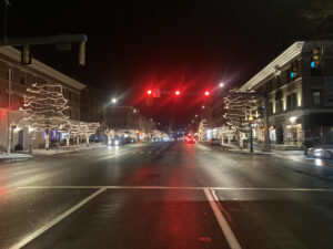 Then and Now: Christmas Lights on Great Barrington's Main Street