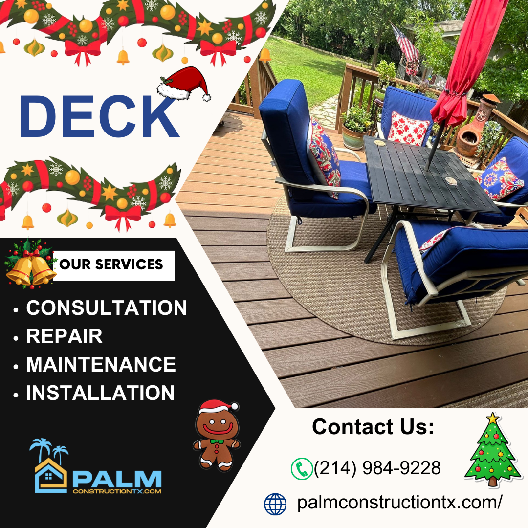 Transform your outdoor space with a custom patio – Palm Construction Dallas