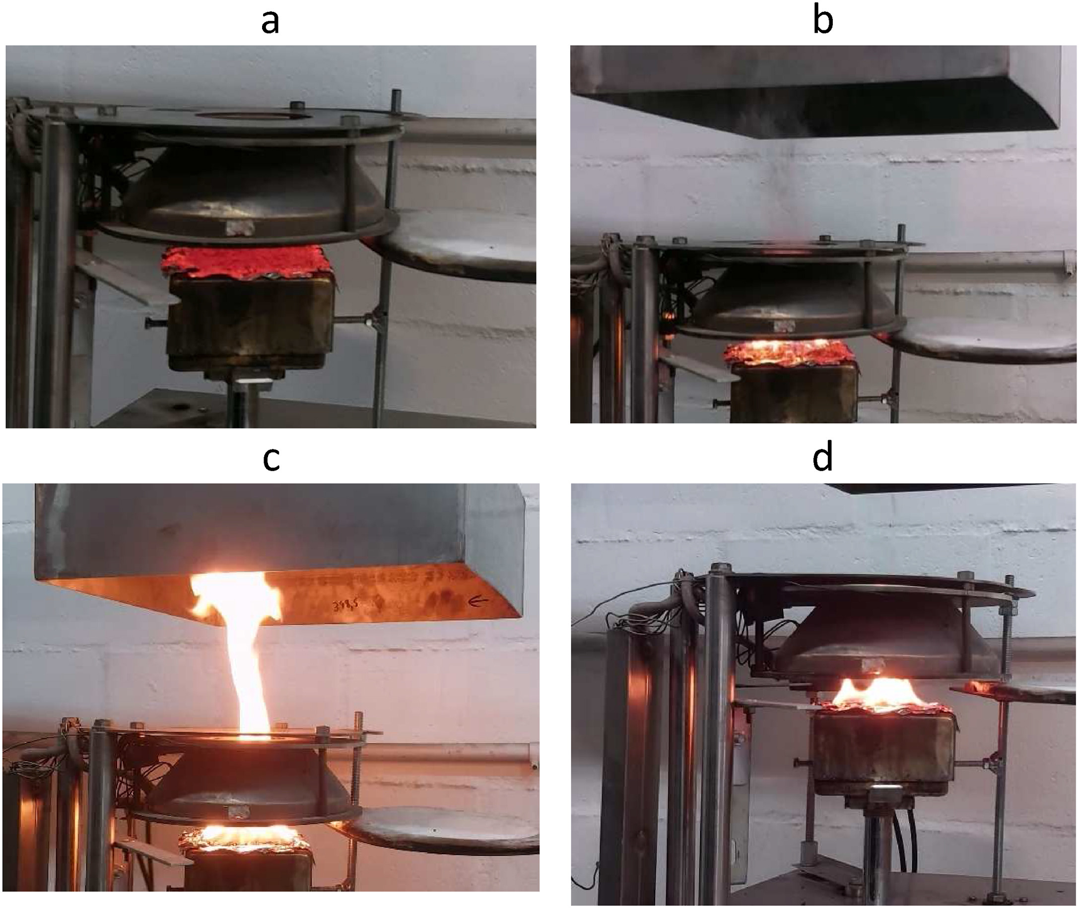 Testing hempcrete with fire