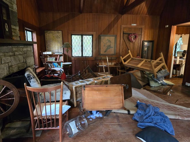 Volunteers who look after the historic site and majestic oak tree in Lichgate on the High Road are calling the fairytale cottage vandalism "terrifying and heartbreaking."