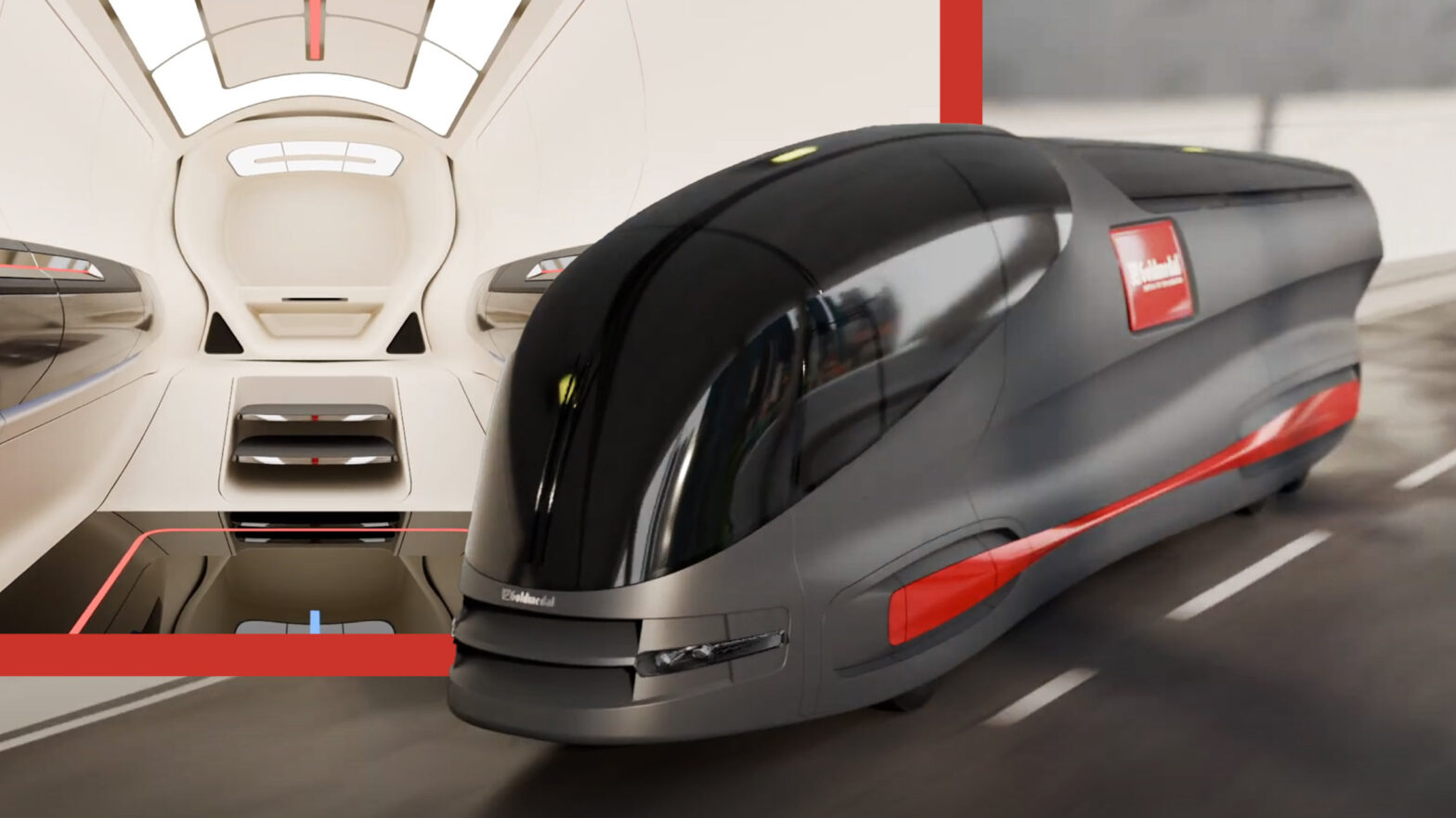 This futuristic $2 million bus is actually a high-end mobile showroom