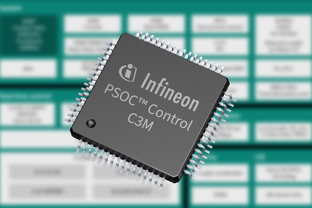 Infineon PSOC Control C3X real-time Cortex-M33 MCUS are designed for engine control and HLK systems