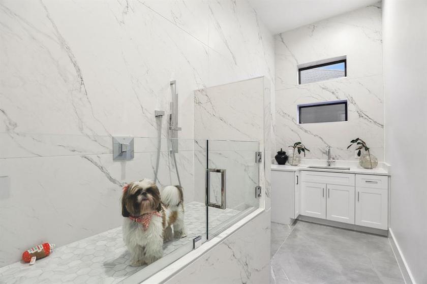 A must for dogs: The luxury new building in Briarwood is built specifically for every member of the family