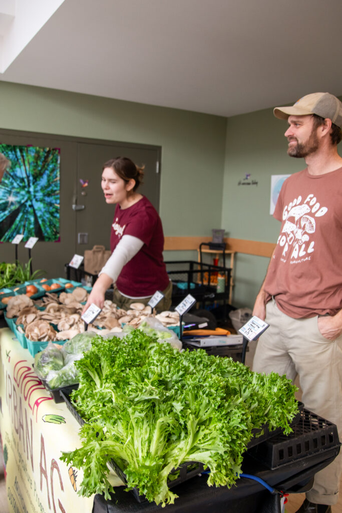 Market your calendars: Edgewater's indoor market allows for eco-friendly shopping