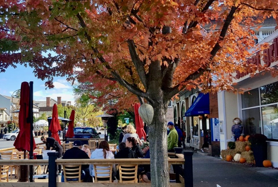 Outdoor terraces can continue to operate this year