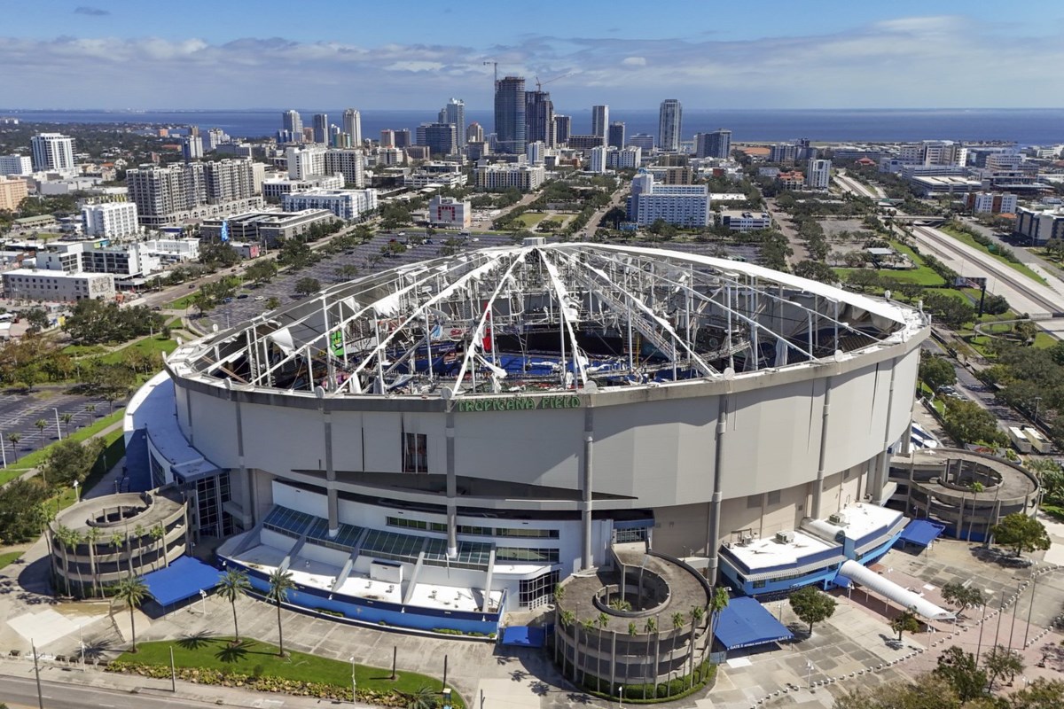 Rays commit to repairs at Tropicana Field, but time is running out for the 2026 opener