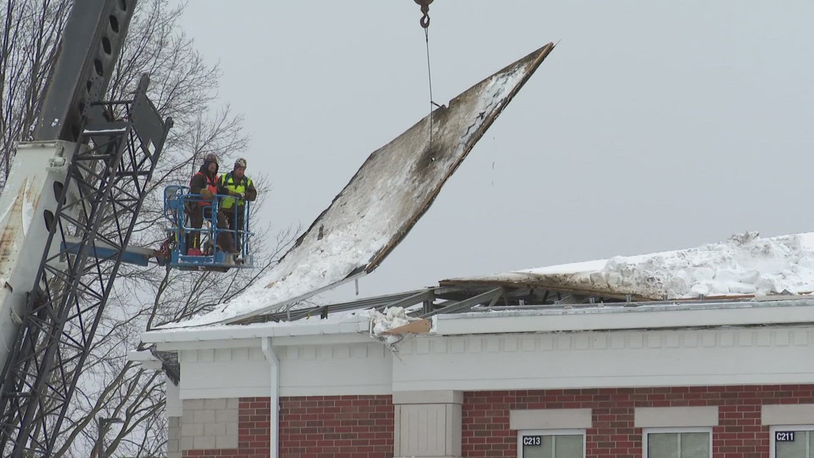 Students at Ashtabula Lakeside High School are adjusting to new temporary learning homes