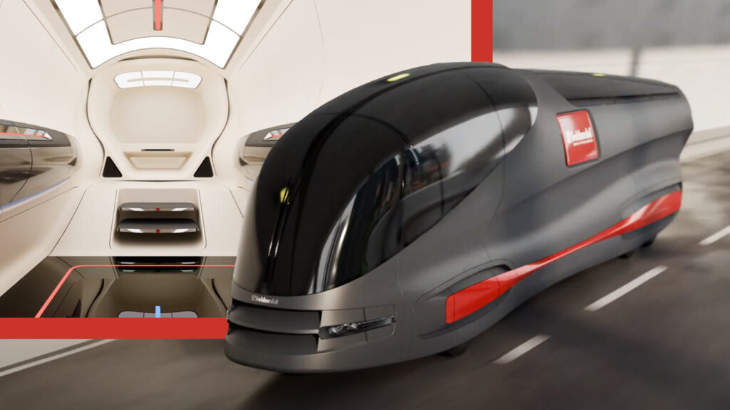     This futuristic $2 million bus is actually a high-end mobile showroom