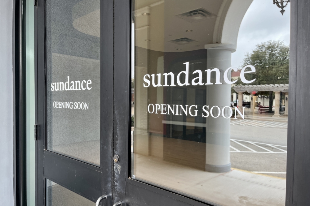 Sundance temporarily closes the remodeling of the retail surfaces on the Southlake Town Square