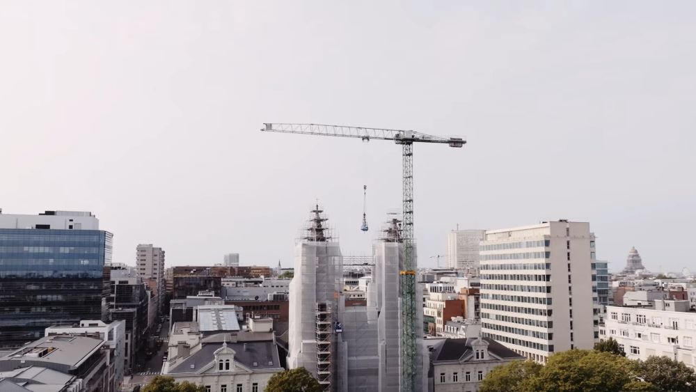 Belgium: Renovation of the facade of Saint Joseph Church in Brussels