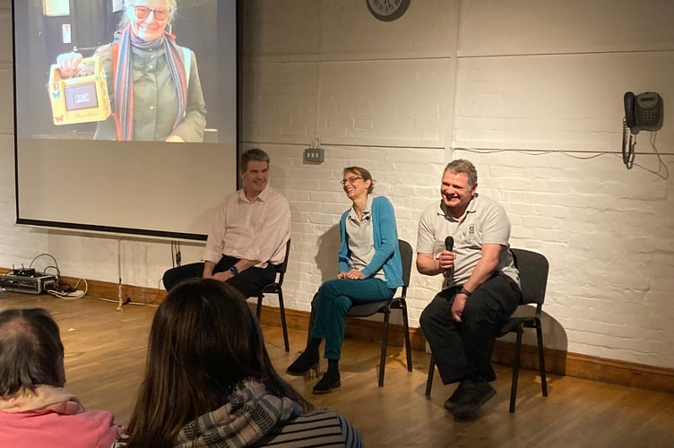 Repair experts at the repair + recovery event during the Farnham Literary Festival 2025.