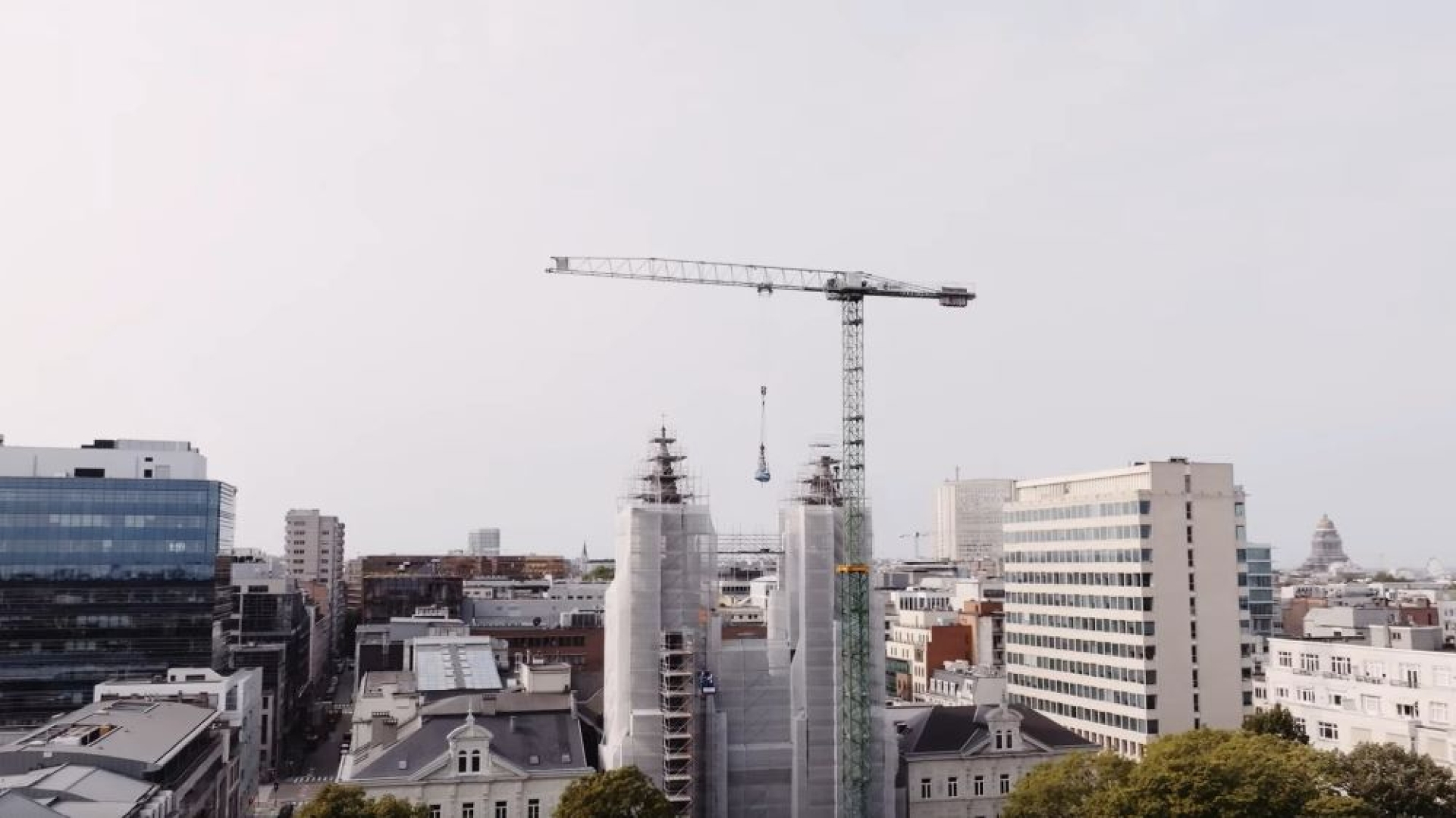 Belgium: Renovation of the facade of Saint Joseph Church in Brussels