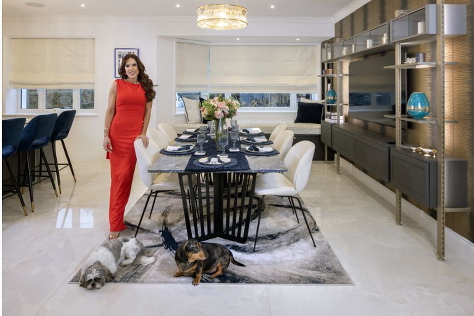 The award -winning interior designer Natasha Rocca Devine in her house from the 1930s and hug life after her brain injury