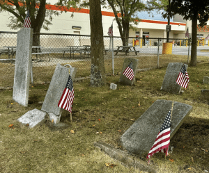 War paws to receive a donation for the restoration of Burr Family Cemetery