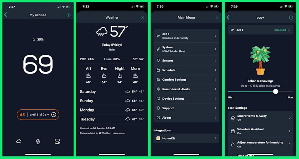 Ecobee smart thermostat essential