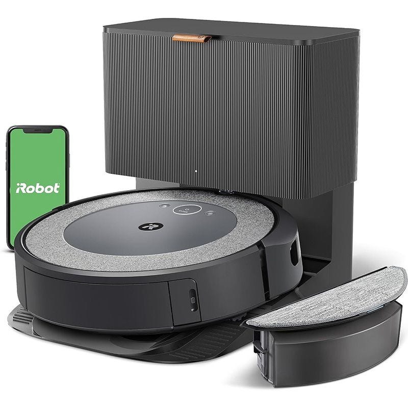 Roomba combo i5+ self-losing robot vacuum and mop Roomba combo i5+ self-losing robot vacuum and mop