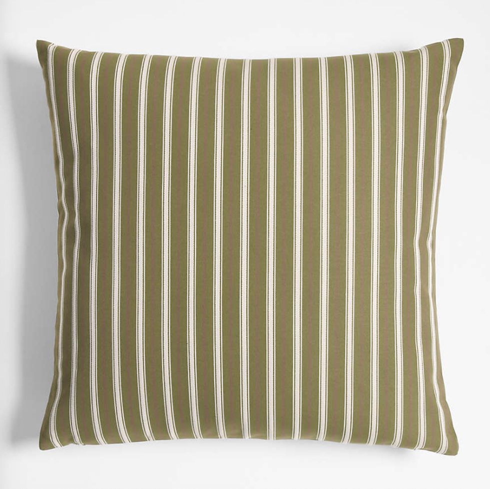 Forne Stripe Outdoor throwing pillows by Jake Arnold Forne Stripe Outdoor throwing pillows by Jake Arnold