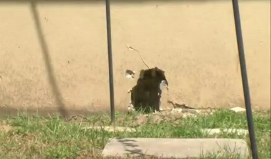 Pinella's wife ends with holes in the house to Leck repair
