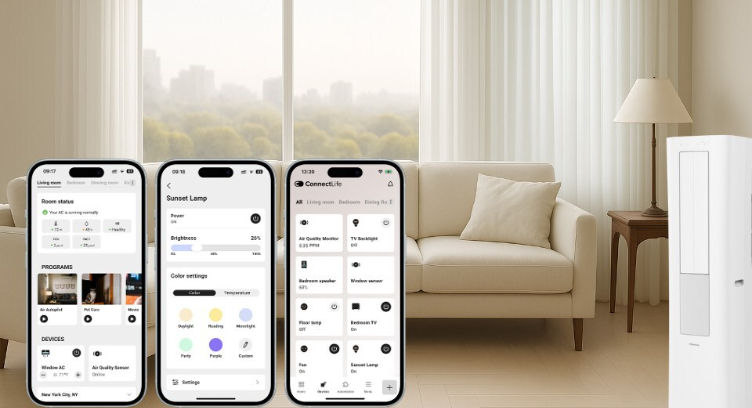 Hisense extends the ConnectLife app with Google Home -APIS for a wider smart -Home control