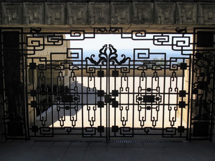 The brilliant brick design of the legendary 'Ennis House' by Frank Lloyd Wright