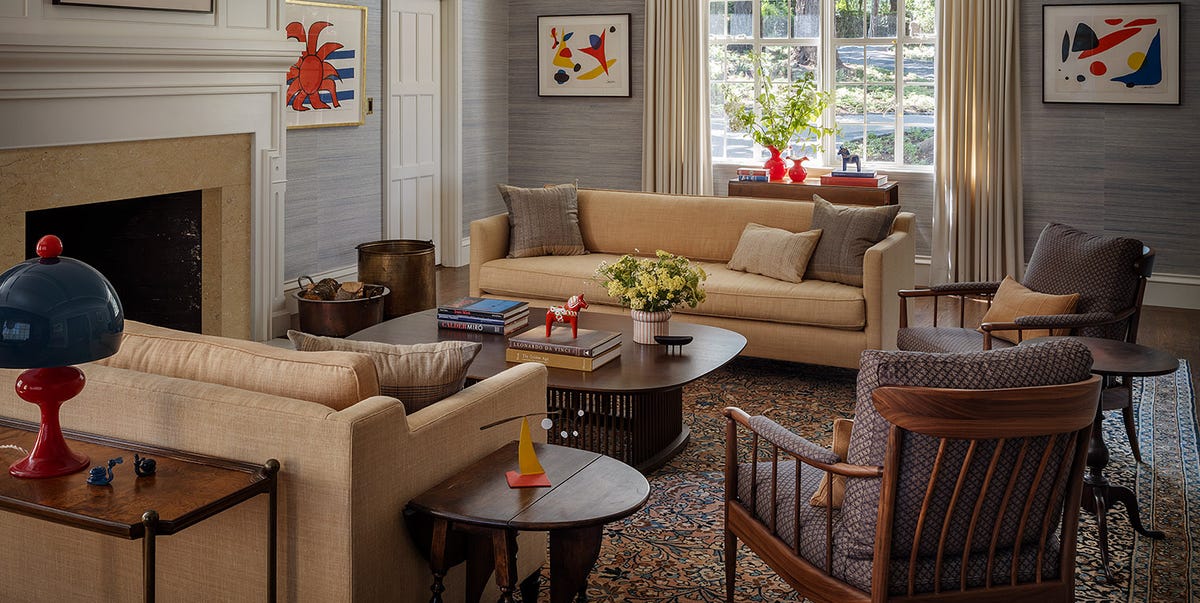 In a house in Portland, Oregon, where the works of art play