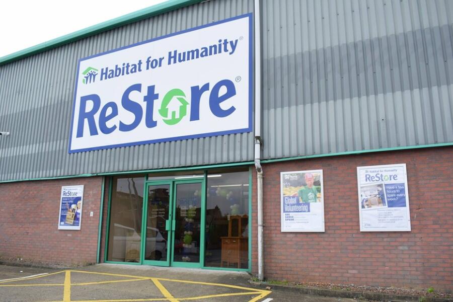 Habitat for humanity partner with the trial board