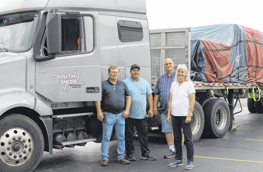 Lowes materials that were restored to the habitat of South Shore Trucking