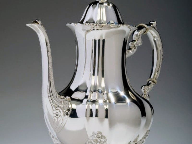 Silver and brass restoration services: Monday and Thursday 10-4