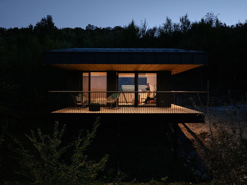 Nature-related Berg retreats: console house