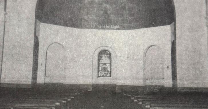 The former chapel in the House of Press men before the restoration |