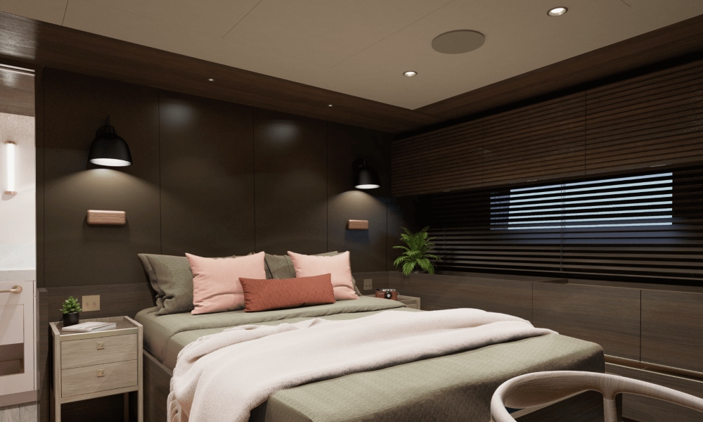 The sustainable Explorer -Yacht of Arksen uses luxury -smart -home -systems to offer comfort at sea