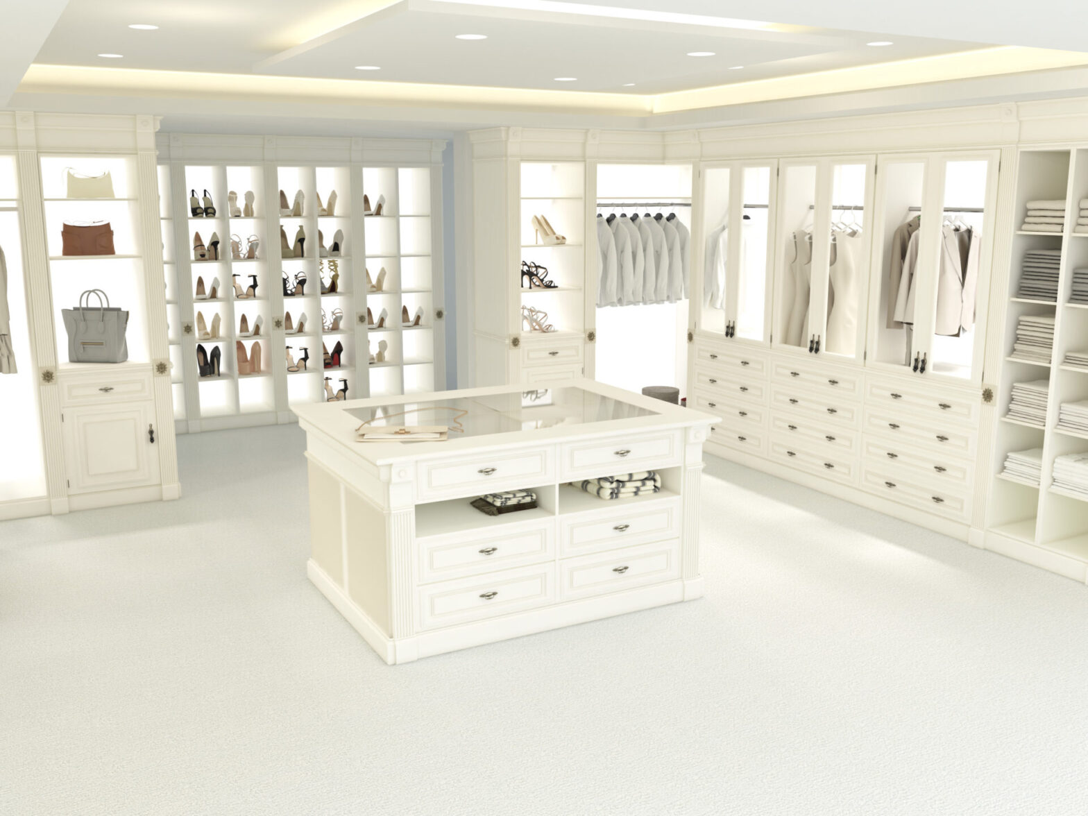 The secret of a quiet home? Nested organization & design brings order, elegance and ease