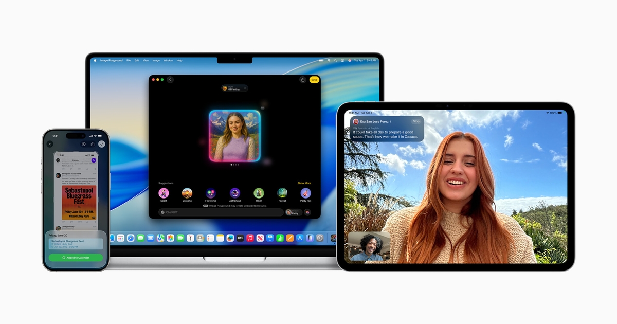 Apple extends AI functions with new tools for translation, creativity