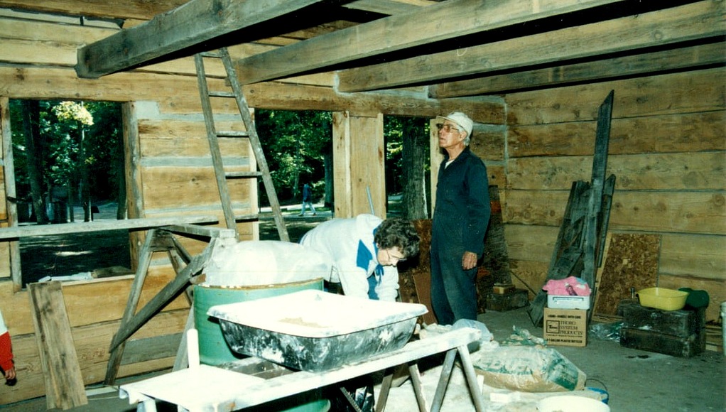 Hessler Log Home, Blockkabine Day, Old Missions Peninsula, Omp, Old Mission News, Old Mission History, Old Mission Gazette