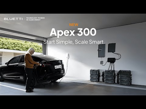 Bluettis APEX 300 starts as a modular power hub for home, travel and off-grid life