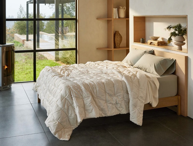 Environmentally friendly bed linen: Coyuchi 1