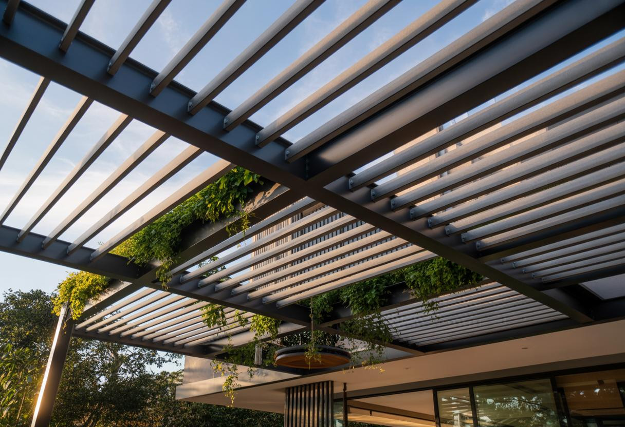 This aluminum structure of $ 18,000 increases the house value 25% and creates a stress-reducing oasis