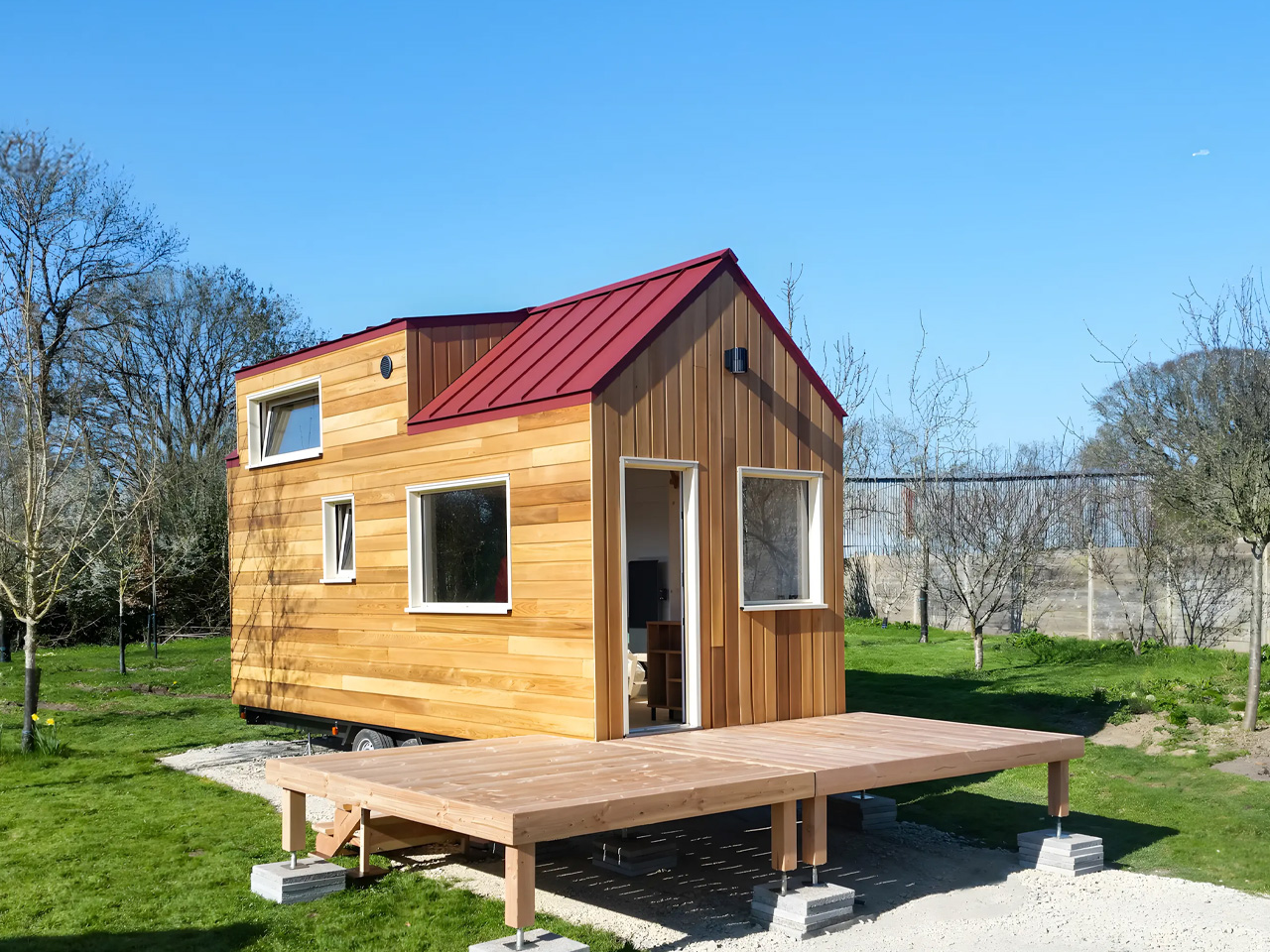 French tiny house offers an ideal solution for home office for long -distance workers who are looking for comfort and efficiency