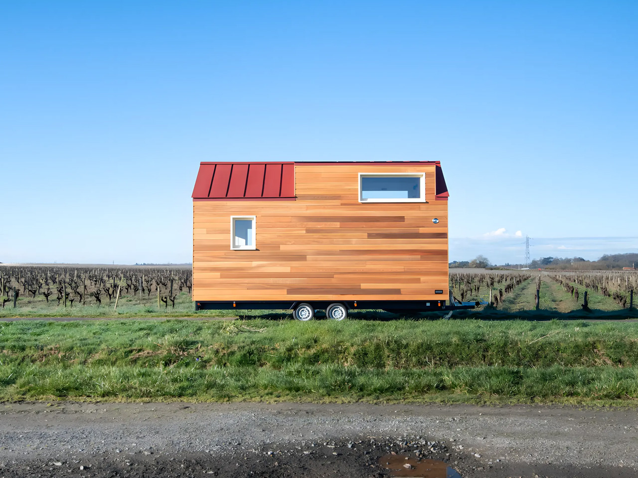 French tiny house offers an ideal solution for home office for long -distance workers who are looking for comfort and efficiency