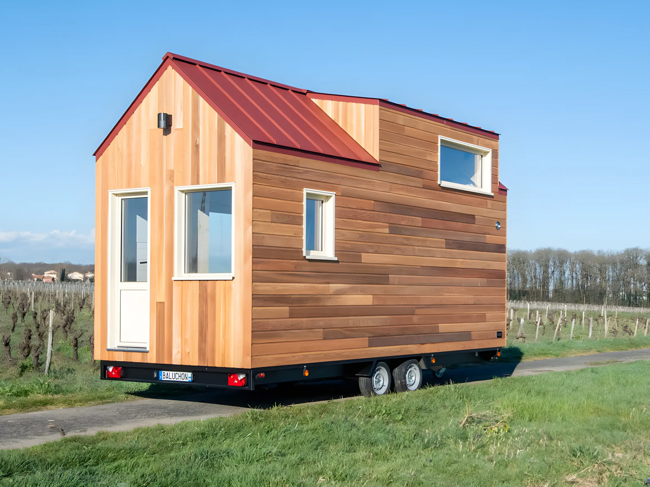 French tiny house offers an ideal solution for home office for long -distance workers who are looking for comfort and efficiency